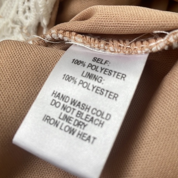 Lulus Right Sheer, Right Now White Lace Bodycon Mini Dress size medium - Picture 13 of 14